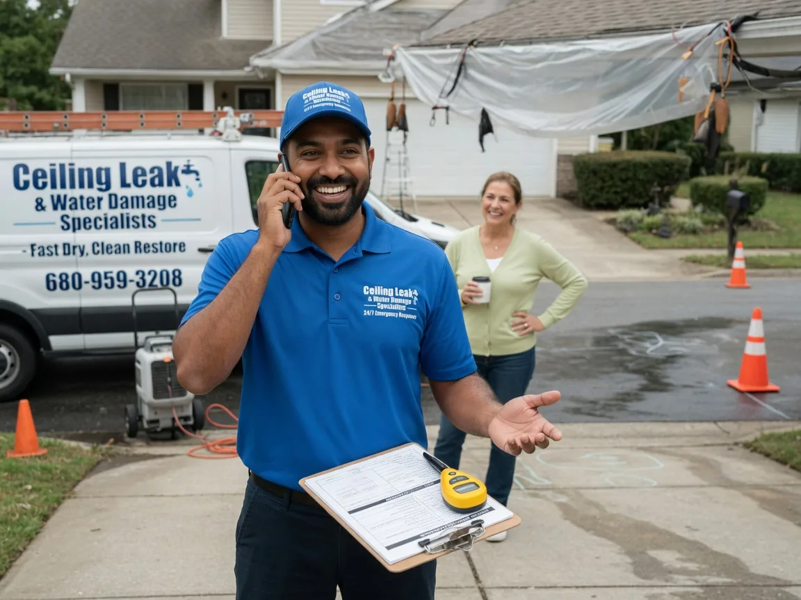 Ceiling Leak Cleanup Mountain Lakes, NJ FAQs